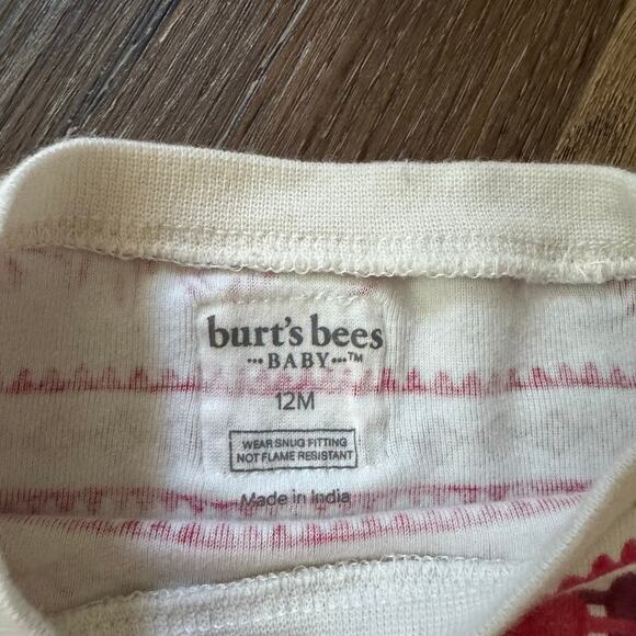 Bundle of Baby Boy Cool Weather Pajamas: Hatley, Burt's Bees, Carter's,3 Pair. - Picture 8 of 9